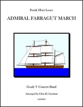 Admiral Farragut Concert Band sheet music cover